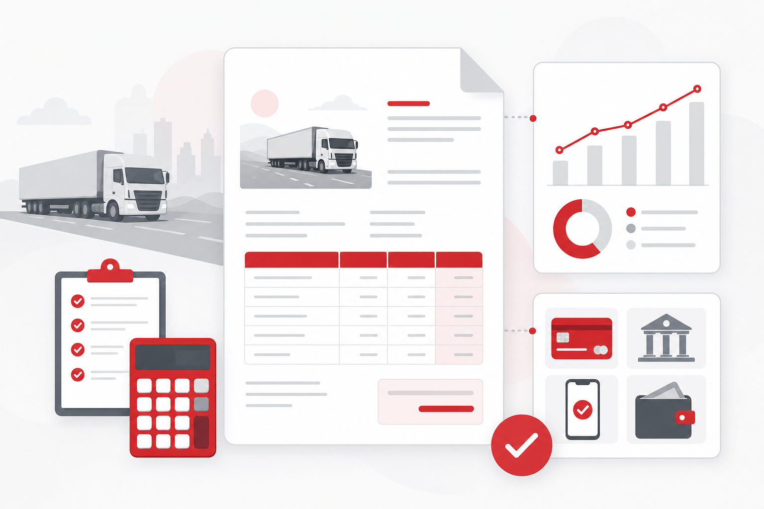 Trip billing and collections workspace