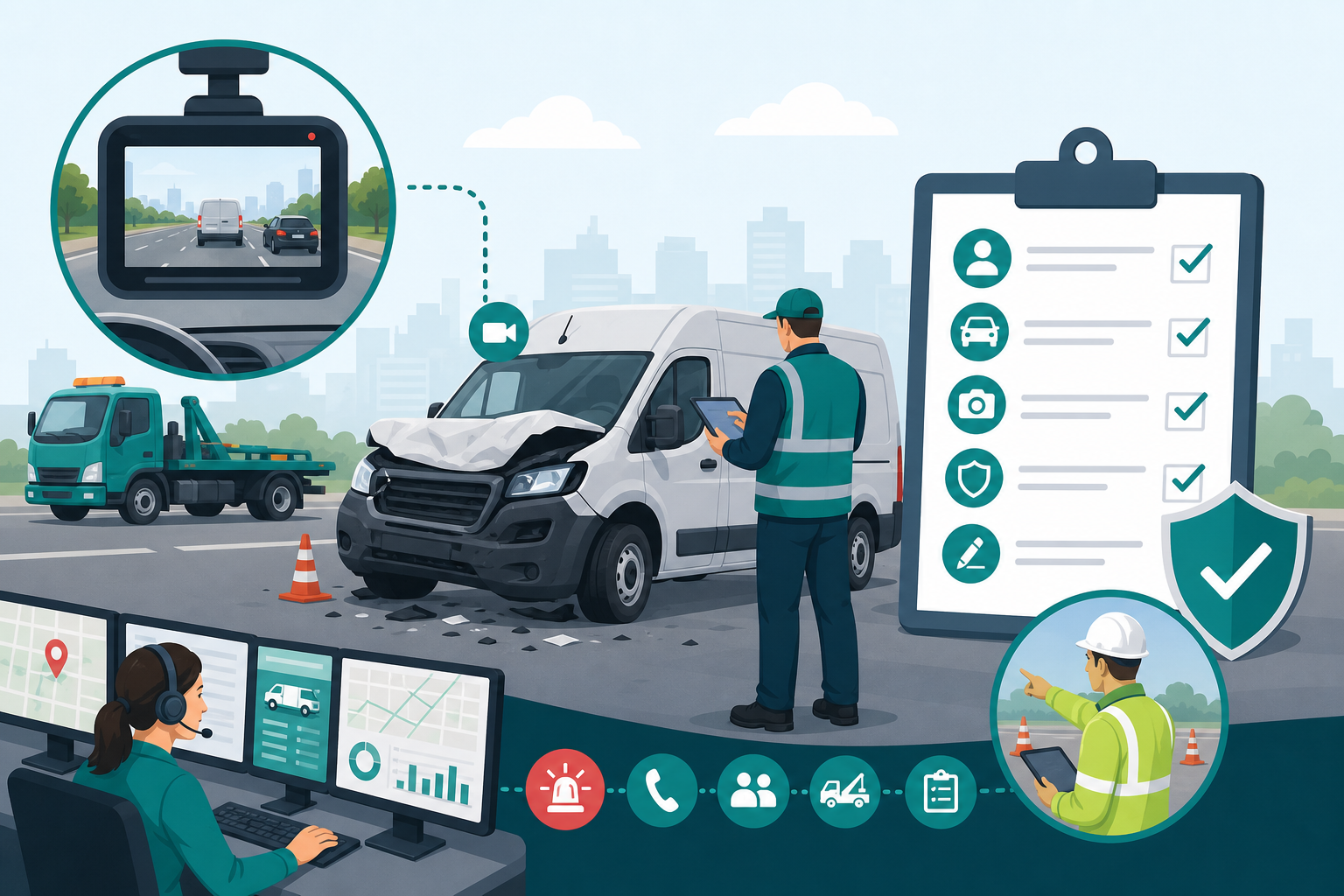Accident Response Playbook for Fleet Managers