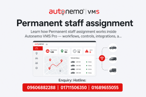 Permanent staff assignment in Autonemo VMS Pro — Fleet & Transport Guide