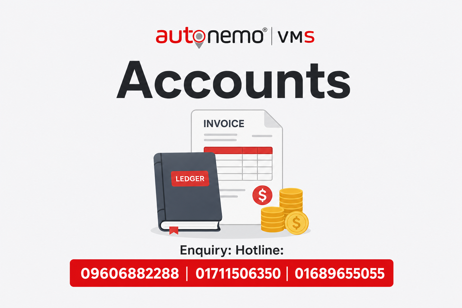 Accounts Module — VMS Guide | Autonemo VMS Pro